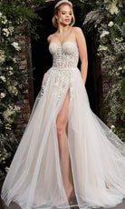 Jovani - 06610 Sweetheart Corset Bridal Gown - view 4