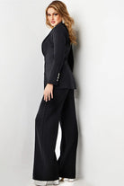 Jovani 07110 - Two-Piece V-Neck Jumpsuit - view 5