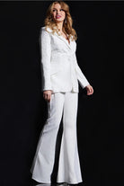 Jovani 07551 - Laced Jacket Two Piece Jumpsuit - view 5