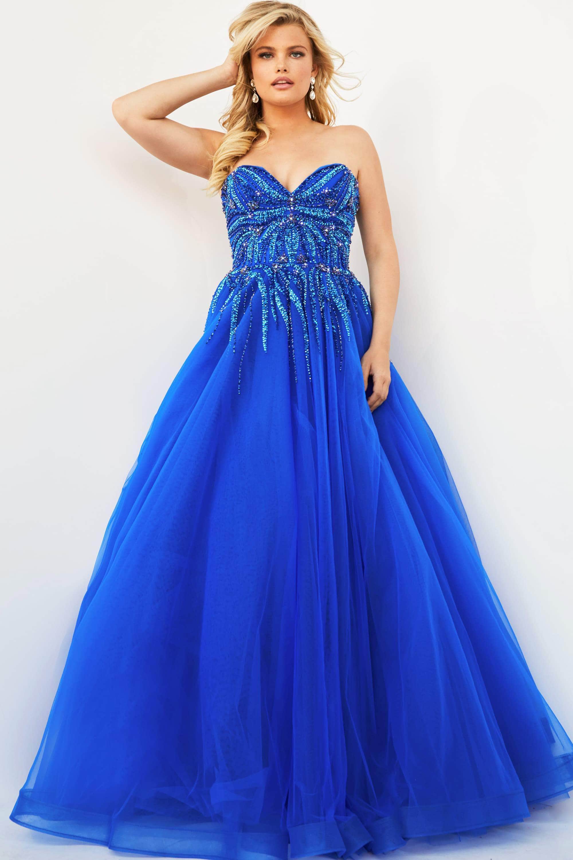 Jovani 07946 - Beaded Sweetheart Prom Ballgown - view 6