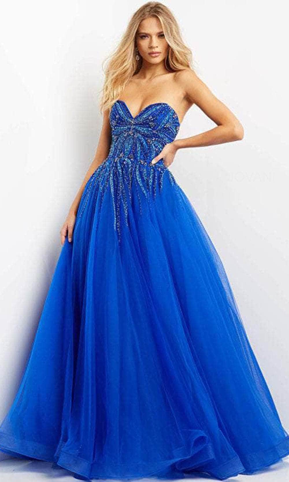 Jovani 07946 - Beaded Sweetheart Prom Ballgown - view 4