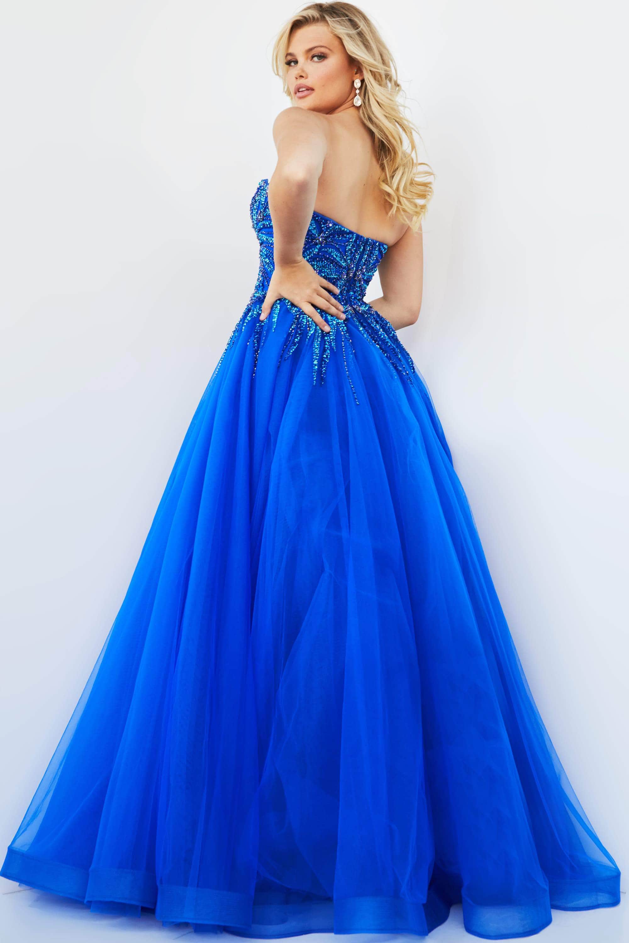 Jovani 07946 - Beaded Sweetheart Prom Ballgown - view 7