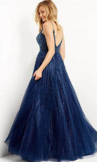 Jovani - 08408 Glitter Embellished Prom Dress - view 5