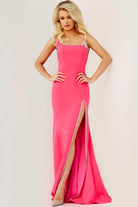 Jovani 09116 - Bejeweled Backless Prom Dress - designer prom dress at Silhouette Dresses