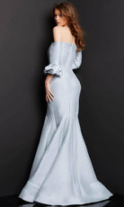 Jovani 09420 - Off Shoulder Mermaid Evening Dress - detail view