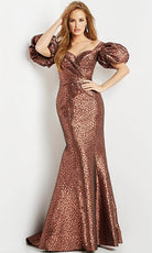 Jovani 09642 - Strapless Sweetheart Neck Evening Dress - designer evening gown at Silhouette Dresses