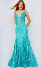Jovani 22388 - Corset Bodice Evening Gown - designer prom dress at Silhouette Dresses