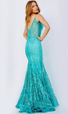 Jovani 22388 - Corset Bodice Evening Gown - detail view