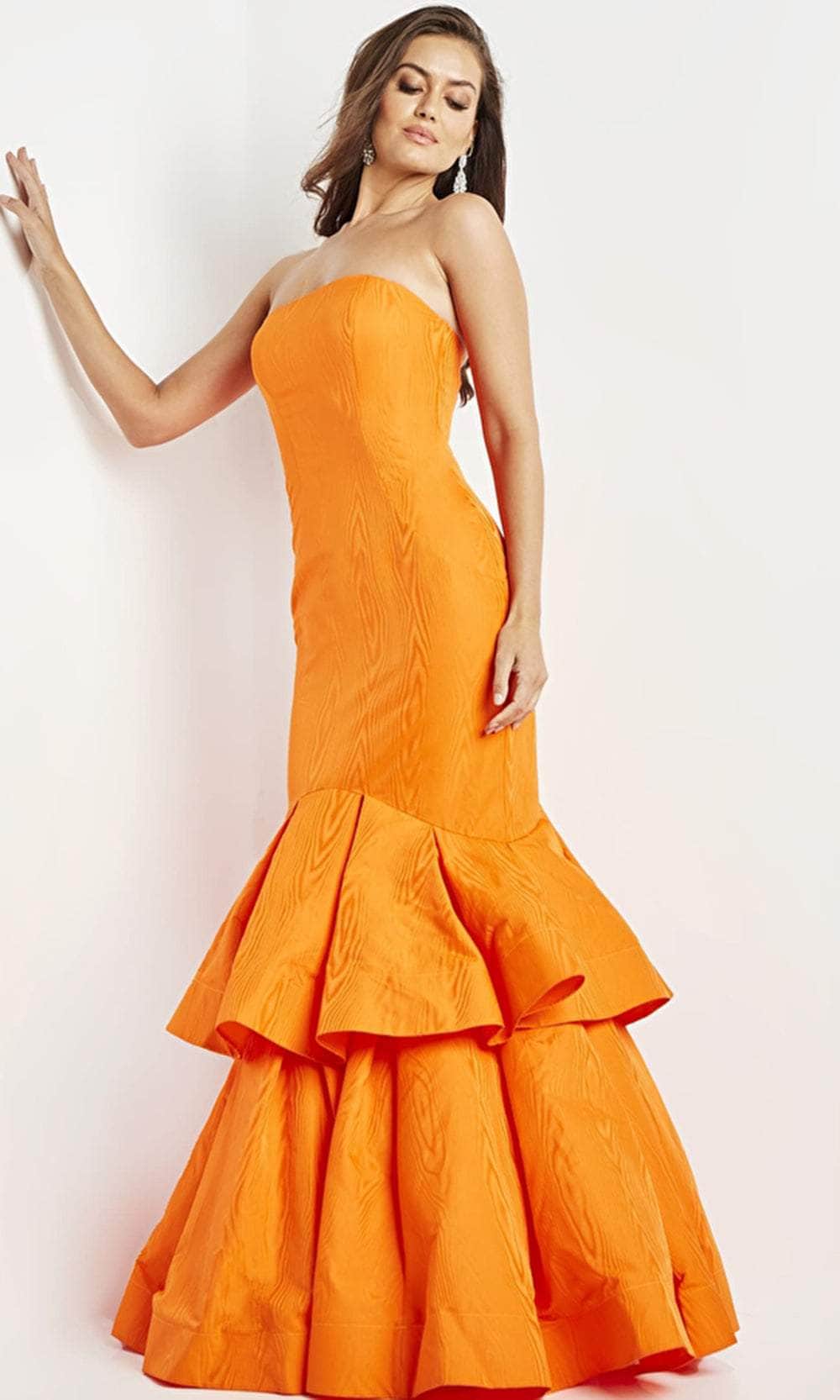 Jovani 22921 - Strapless Mermaid Evening Dress - detail view