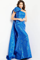 Jovani 23742 - Oversized Bow Mermaid Prom Dress - view 5