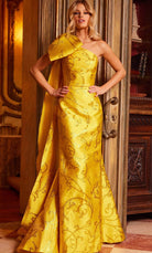 Jovani 23742 - Oversized Bow Mermaid Prom Dress - detail view