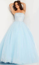 Jovani 25991 - Straight Across Ballgown - view 4