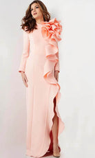 Jovani 26126 - Ruffle Detailed Fitted Bodice Prom Dress - designer evening gown at Silhouette Dresses