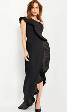 Jovani 26160 - Sheath Asymmetric Tulip Hem Dress - designer evening gown at Silhouette Dresses