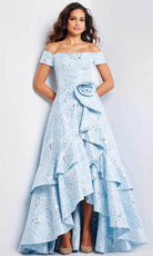 Jovani 26256 - High Low A-Line Evening Gown - view 6