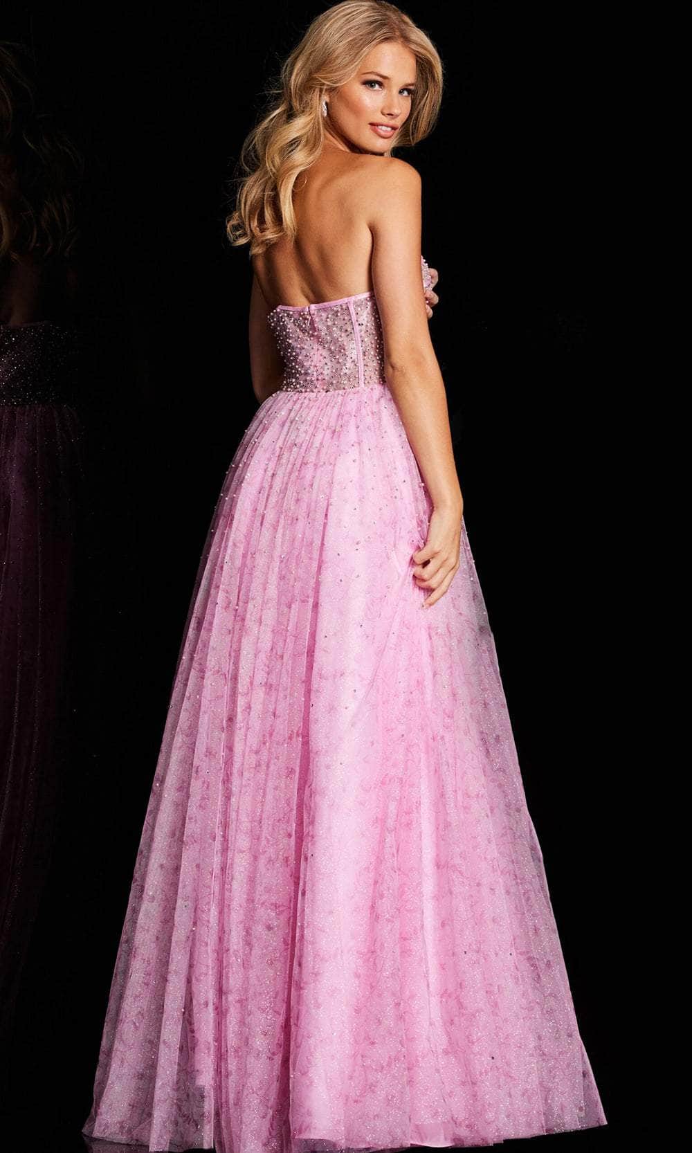 Jovani 36477 - Sweetheart Beaded Prom Dress - detail view