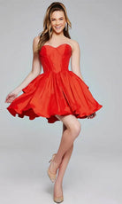 Jovani 36620 - Sweetheart Bustier Cocktail Dress - view 4