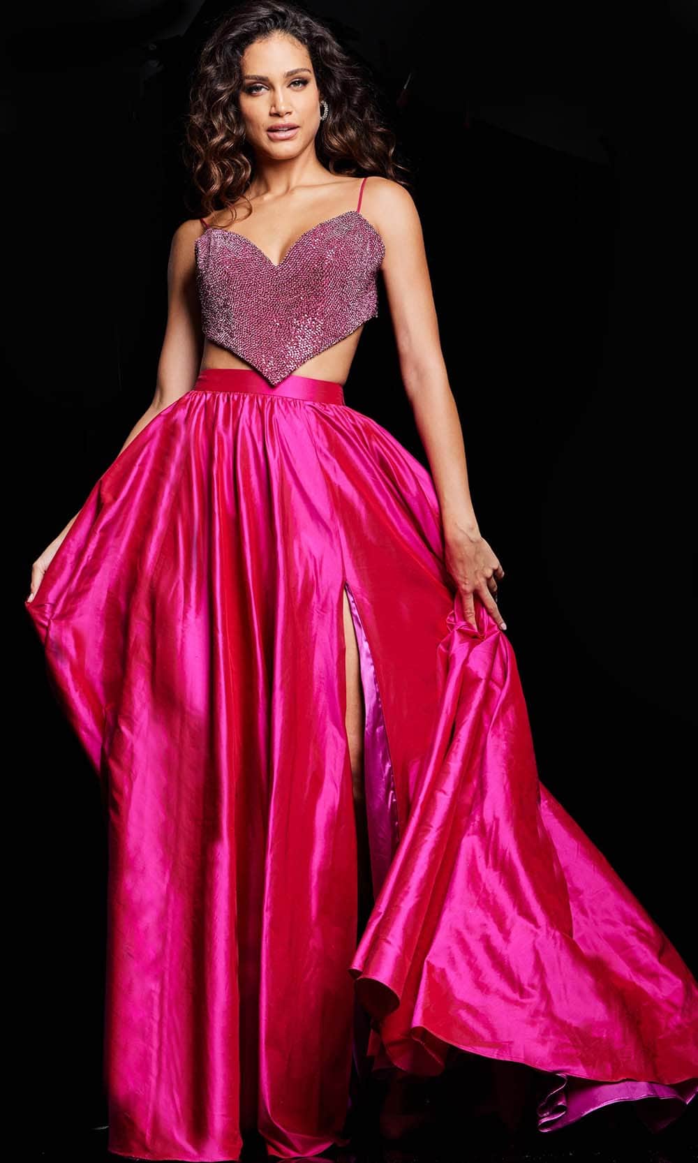 Jovani 37045 - Bejeweled Sweetheart Prom Dress - designer prom dress at Silhouette Dresses