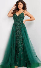 Jovani 39434 - Sequin Embellished Prom Gown - detail view
