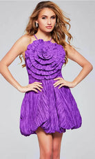 Jovani 39741 - Ruffled Bubble Dress - designer homecoming dress at Silhouette Dresses