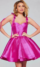 Jovani 39979 - Sleek Bustier Cocktail Dress - designer homecoming dress at Silhouette Dresses