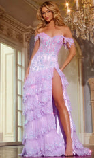 Jovani 40397 - Tiered A-Line Prom Dress - designer prom dress at Silhouette Dresses
