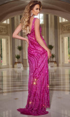 Jovani 42512 - Sequin Detailed Prom Dress - view 5