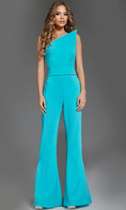 Jovani 43567 - Asymmetrical Jumpsuit - detail view