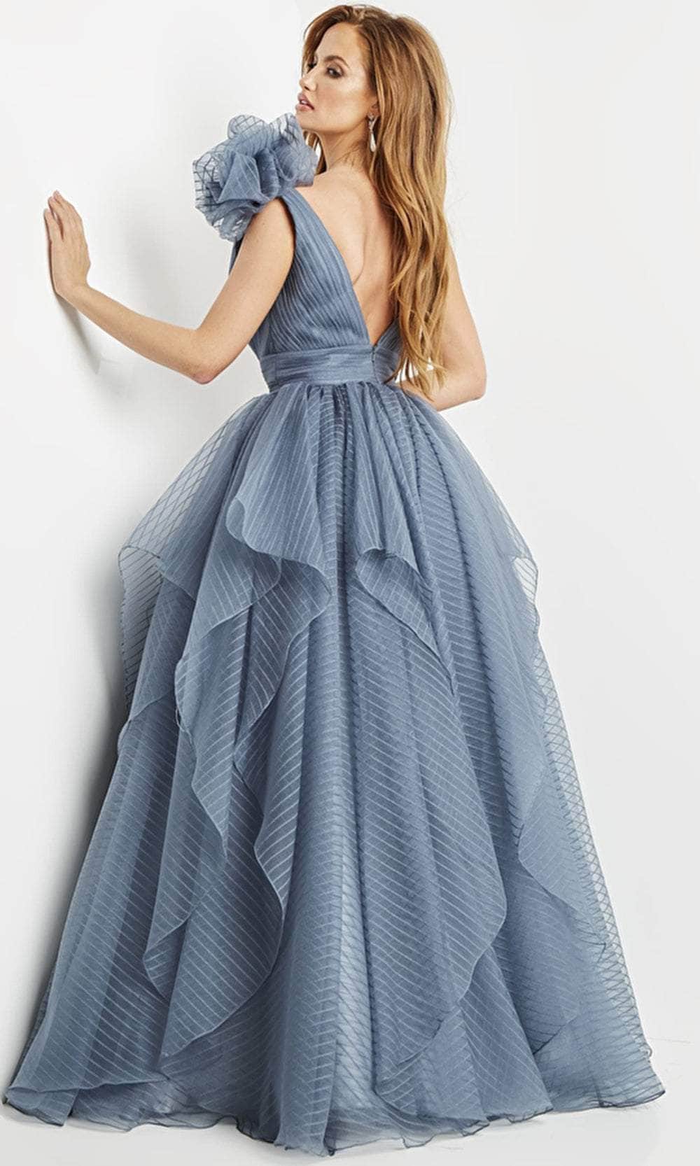 Jovani 55210 - Sleeveless Empire Ballgown - detail view