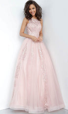 Jovani 59046 - Embroidered Floral Prom Dress - view 6