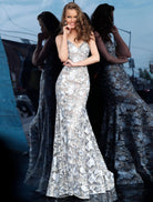 Jovani - 67330 Strapless Embellished Trumpet Dress - designer prom dress at Silhouette Dresses