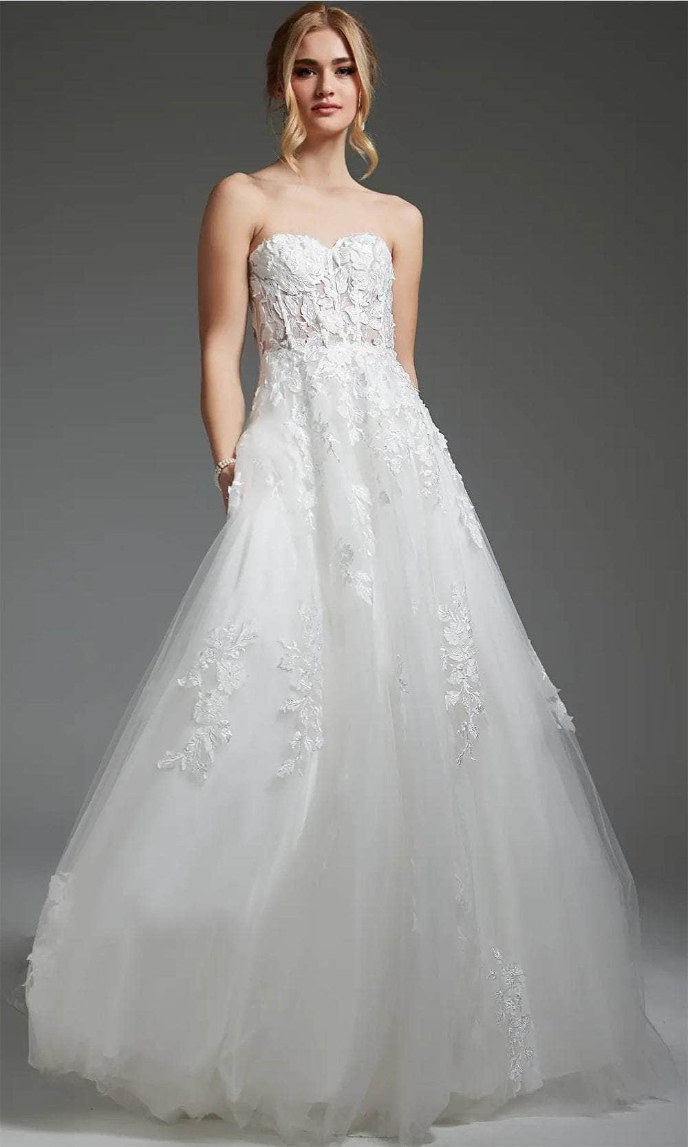 Jovani JB05361 - Corset Wedding Dress - view 6