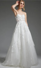 Jovani JB05361 - Corset Wedding Dress - detail view