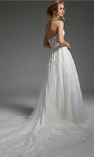 Jovani JB05361 - Corset Wedding Dress - back view
