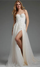 Jovani JB25730 - Embroidered Sweetheart Bridal Gown - designer wedding dress at Silhouette Dresses