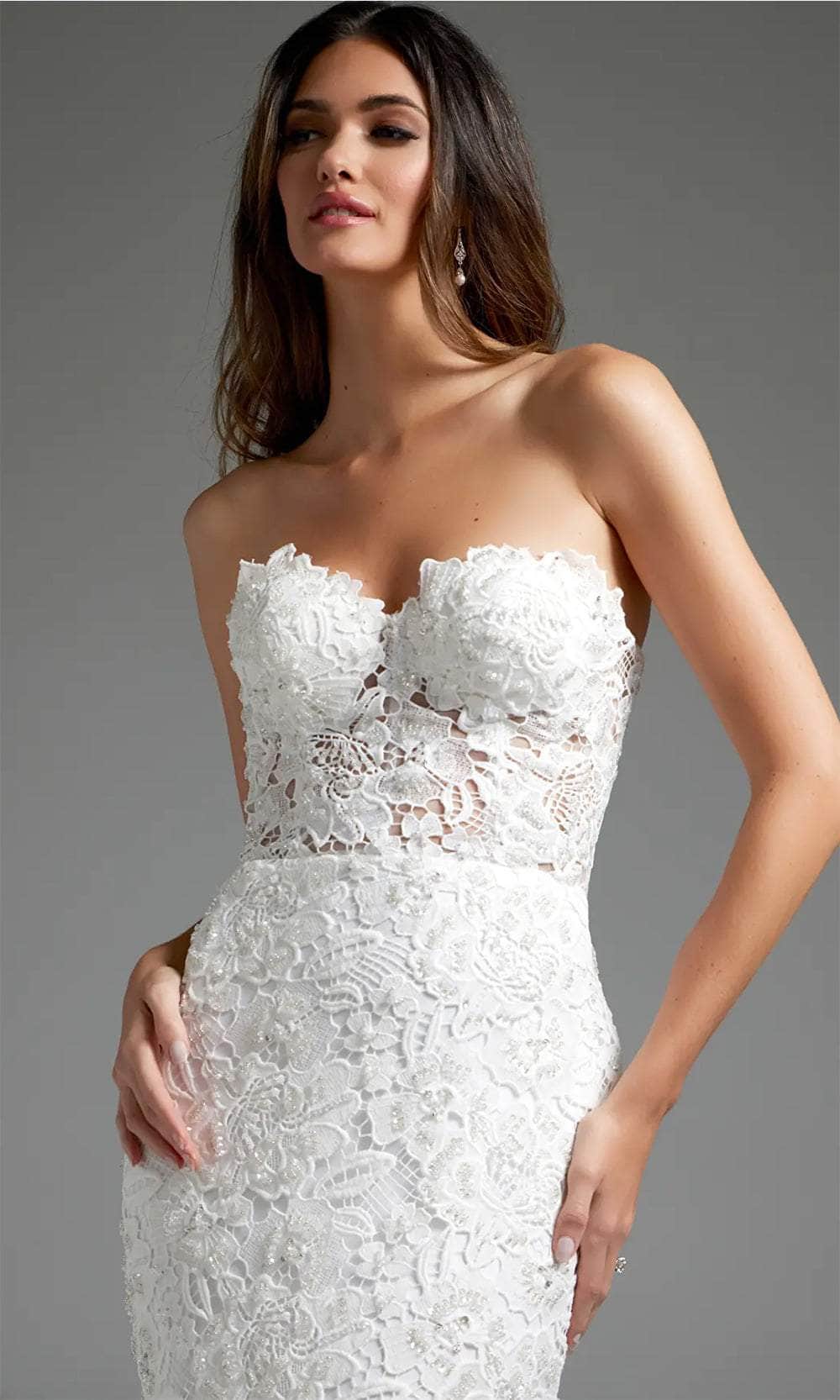 Jovani JB39733 - Lace Bodice Bridal Gown - view 4