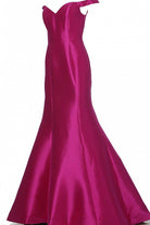JVN by Jovani JVN3245 - Off-Shoulder Long Mermaid Dress - view 4