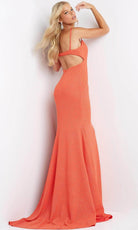 JVN by Jovani - Sweetheart Cutouts Prom Gown JVN07344SC - back view