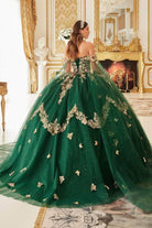 Ladivine 15721 - 3D Butterfly Ballgown