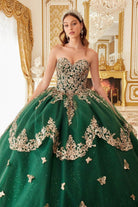 Ladivine 15721 - 3D Butterfly Ballgown