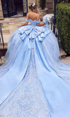 Ladivine 15745 Beaded Embellished Quinceanera Dress - Silhouette Dresses