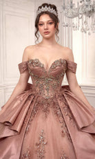 Ladivine 15745 Beaded Embellished Quinceanera Dress