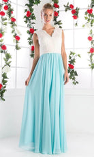 Ladivine 1965 - V Neck Lace Scalloped A-line Dress