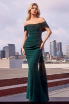 Ladivine 7433 - Sash Chiffon Long Gown
