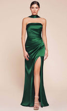 Ladivine 7451 - Strapless Satin Long Gown