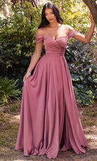 Ladivine 7493 - Sweetheart Satin Evening Gown