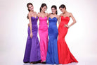 Cinderella Divine 8792 - Strapless Seamed Prom Gown