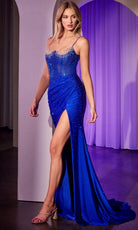 Ladivine CB156 - Jeweled Bodice Gown