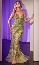 Ladivine CC0389 - Sequin Sheath Evening Dress