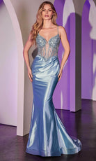 Ladivine CC8879 - Fitted Embellished Evening Dress